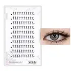 Spiky Anime Lashes Mangas Lash Cluster DIY Lashes Extension Individual Lashes