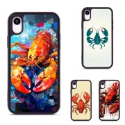 Anti scratch Cover For iPhone XS 11 12 13 14 15 16 Pro Max delicious red lobster