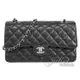 【全新現貨 優惠中】CHANEL A01112 Flap Coco 菱格小牛皮斜背銀鍊包.黑 25cm現金價$220,600