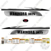 Fits Mahindra 3825 Decal Kit Tractor Reproduction Equipment Decals Silver Vinyl!