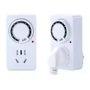 Advanced PlugIn Timer Switch Mechanical Timer Socket for Fans Lights and More