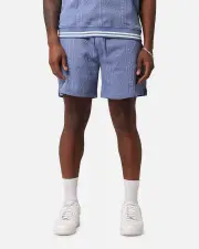 [XXIII] Xxiii Danny Knit Shorts Floral Blue - Size S S Floral Blue
