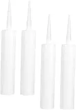 4Pcs Fillable Caulking Tubes Portable Refillable Sealant Tubes for DIY Projects Durable Caulk Sealant Tube for Custom Colors and Easy Repairs