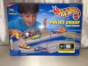 #65738 World Police Chase Hot Wheels 1996 Mattel Playset NEW SEALED
