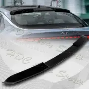 For 2021-2024 Kia K5 W-Power Pearl Black Rear Roof Window Visor Spoiler Wing