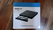 Amicool A11 External DVD Drive - Portable CD/DVD Reader & Writer