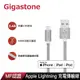 【GIGASTONE 立達】GC-3800S 鋁合金 Apple Lightning 編織充電傳輸線 1.5M/銀