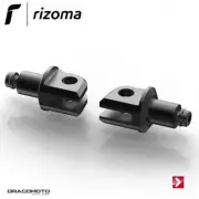KAWASAKI Z 750 R 2011-2012 footpeg support kit RIZOMA PE753B Black