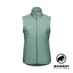 【MAMMUT 長毛象】RIME LIGHT IN FLEX VEST W 機能化纖立領背心 玉石綠/深玉石綠 女款 #1013-02180