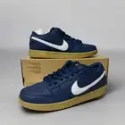 Men’s Size 8 - Nike Dunk Pro SB Low Navy Gum
