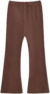 [Generic] Toddler Clothes for Girls Strap Bell Bottoms Pant Leggings Spotted