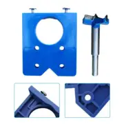 35mm Door Hinge Jig Kit Woodworking Tool Drill Bits Hinge Drilling HoleRouterJig