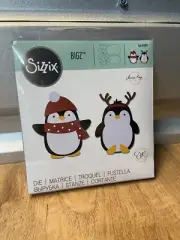 Sizzix Bigz PENGUIN FRIENDS die #664499 Retail $24.99 by Olivia Rose