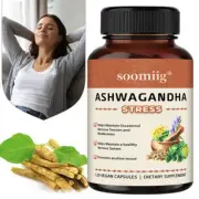 Ashwagandha Supplement - Brain & Nerve Health Support,Relax Mood,Relief Stress