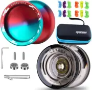 Pack of 2 Yoyos, Professional Yoyo V10 & K2, Responsive Yoyo for Kids Beginners,
