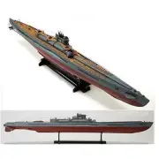 I-400 Class Submarine 1/144 Scale Wooden Model Kit with Aichi M6A Set