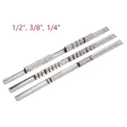 Socket Rack Holder,1/4 3/8 1/2 Inch W/ 16 Clip On Rail Tool Organizer Storage