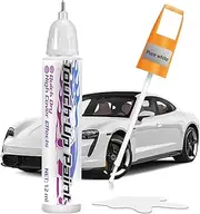 Touch Up Paint for Cars, Car Paint Scratch Repair, Quick & Easy Solution to Erase Scratches, 0.4 fl oz (White)