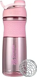 BlenderBottle C03878 SportMixer Twist Cap Tritan Grip Shaker Bottle, 28-Ounce, Rose