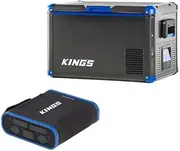 Kings 60L Stayzcool Fridge Freezer12 24V+36Ah Lithium Portable Power PackLiFePO4