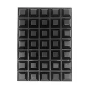 Rubber Feet for Electronics - 35 Pack - Black Rubber Feet Adhesive Rubber Bumper