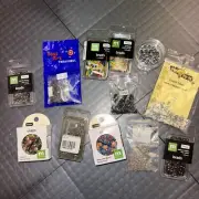 SCRAPBOOKING SUPPLIES BRADS VARIOUS SIZES AND COLORS SCRAPBOOK