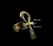 Rare Antique Ring for Ankh Key made in Egypt , Protection Ring for Key of Life