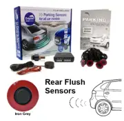 Dolphin Flush Fit Parking Sensors Kit Reverse Reversing Audible Beep - Iron Grey
