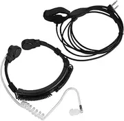 Universal Throat Control Microphone Mic Earpiece Headset for BAOFENG Walkie Talkie UV-5R UV-5RE UV-B5 UV5R/plus UV5RA/plus UV5RE/plus UV3R+Plus UV5RB UV5RC UV82, UV-8D, UV-B5,