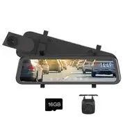 Gator 9" Touch Screen Hd Mirror Display 1080P Dual Recording, Streaming & Reverse Camera Kit - GRV96MKT