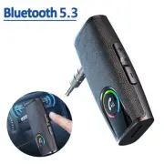 Bluetooth 5.3 Audio Music Receiver wireless3.5mm AUX Home Car Adapter Handsfree