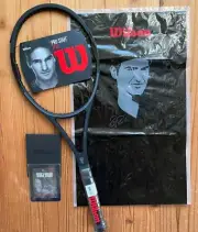 Wilson Pro Staff RF 85 G2 Black Limited Edition Racket Roger Federer New