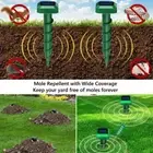 Ultrasonic Mouse Repellent Solar-Energy Rodent Repellent Modern Snake Away