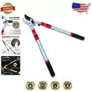 GG21A Telescopic Bypass Lopper with Carbon Steel Blade & Enhanced Leverage