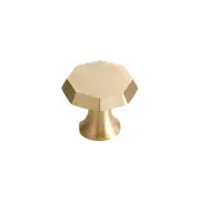 Pure Copper Cabinet Handle Single Hole Modern Drawer Pull for Wardrobe Door Use