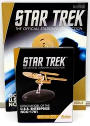 Star Trek Eaglemoss USS Enterprise NCC-1701 GOLD Special 23 - New - Free Ship