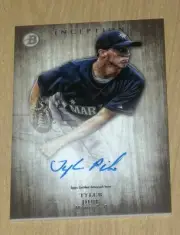 2014 Bowman Inception Baseball autograph prospect Tyler Pike