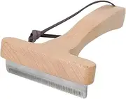 Ruhnjyg Grooming Horse Tool, Detangling Pet Comb, Portable Horse Shedding Deshedder Brush for Medium Small Animals Cats Kittens Puppies