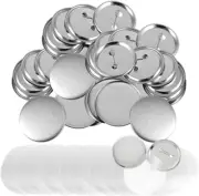 50 Sets 2.3 Inch Button Maker Supplies 58Mm Button Making Supplies Blank Butt...
