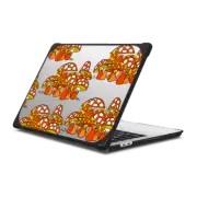 MacBook Pro 13-inch (M1 / M2 / Intel) Bounce Case Orange Mushrooms by Matthew Langille