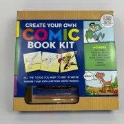 Create Your Own Comic Book Kit by Walter Foster Superhero Sketch Drawing Art NEW