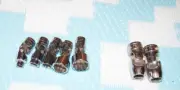5 PIECES PROTO 1/4" DRIVE SWIVEL SOCKETS AND 2 SNAP ON 3/8" DRIVE
