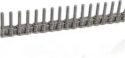 KGKMTHPHZG Industrial Transmission Chain, Drive Roller Chian, Section Extension Pin 25mm Chain, 1.5 Meter Length, 08B(Brown)