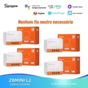 1/10 SONOFF ZBMINI-L2 No Neutral Wire Required Extreme Zigbee Smart Switch Via A