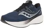 Saucony Men's Triumph 20 Running Shoe 8 Wide Twilight/Black