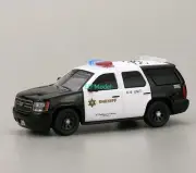AUS 1:64 596Mode Tahoe LASD LA Sheriff Police SUV Model Diecast Metal Car