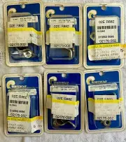 Lot Of 6 Packages Whitecap S-296C Eye Strap 1/2” I.D.- 2”Long