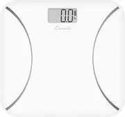 Escali Kinetic Bathroom Scale for Body Weight with Battery-Free Body Scale Design, White