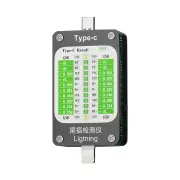 VBEST Type-C Tail Insert Detector with Real-Time Current and Voltage Monitoring for Mobile Phones and Laptops Compatible