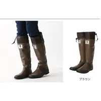 在飛比找蝦皮購物優惠-(現貨)日本 WBSJ 日本野鳥協會雨鞋/長靴-咖啡色